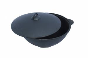 Казан чугунный 4л. С крышкой Казан чугунный 4л. С крышкой