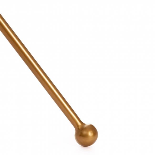 Столик кофейный Secret De Maison TRIXY ( mod. 19993 ) алюминиевый сплав/мрамор, 48*48*56 см, золотой/gold