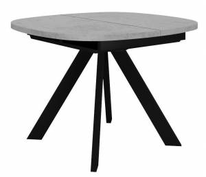 Стол DikLine B110 Бетон/опоры черные