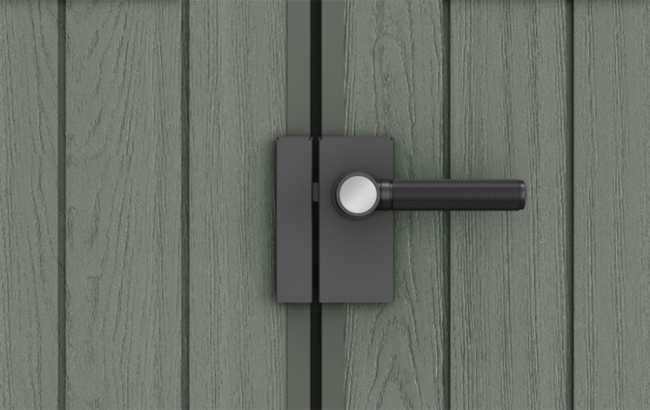 Сарай "Дарвин 4х4" (размеры 118 х 117 см), зеленый