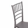 Стул CHAVARI (mod. 101) пластик, 40 х 49 х 88 см, Grey (Cерый) 09 (Комплект из 2 шт.) серый пластик