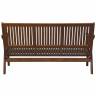 Диван-скамья Массив решетка, каркас орех Диван-скамья Массив решетка, каркас орех
