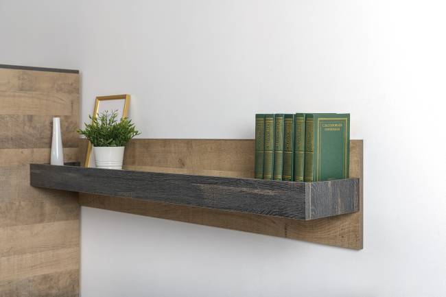 Стенка для гостиной с подсветкой Трувор № 23 цвет дуб гранж песочный/интра Стенка для гостиной с подсветкой Трувор № 23 цвет дуб гранж песочный/интра