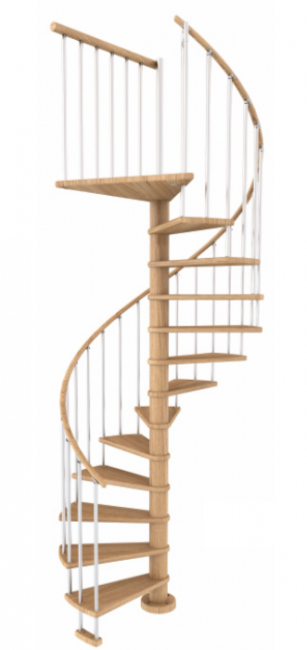 Винтовая лестница Spiral Color d140