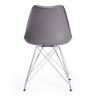 Стул TULIP IRON CHAIR (mod.EC-123) металл/пластик, 54,5*48*83,5см, серый (Комплект из 4 шт.) серый металл/пластик