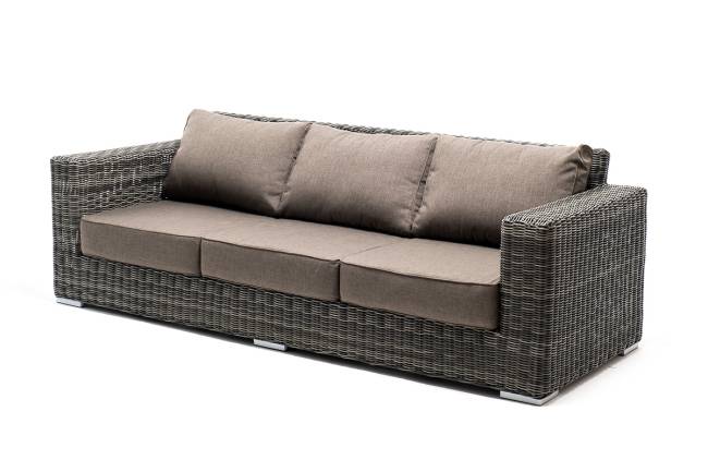 "Боно" лаунж-зона из искусственного ротанга, цвет графит "Боно" лаунж-зона из искусственного ротанга, цвет графит