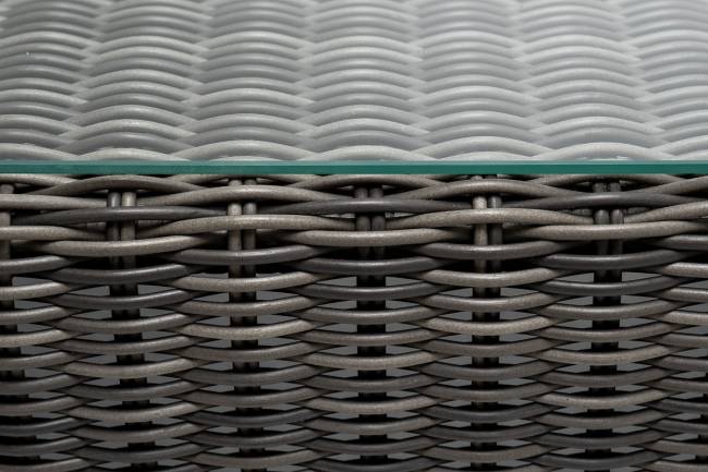 "Боно" лаунж-зона из искусственного ротанга, цвет графит "Боно" лаунж-зона из искусственного ротанга, цвет графит