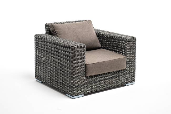 "Боно" лаунж-зона из искусственного ротанга, цвет графит "Боно" лаунж-зона из искусственного ротанга, цвет графит