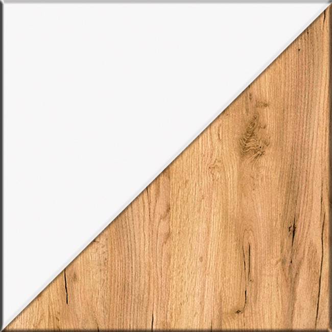 Комод четыре ящика с настенной вешалкой и двумя платяными шкафами Остин цвет белый шагрень/дуб крафт золотой Комод четыре ящика с настенной вешалкой и двумя платяными шкафами Остин цвет белый шагрень/дуб крафт золотой