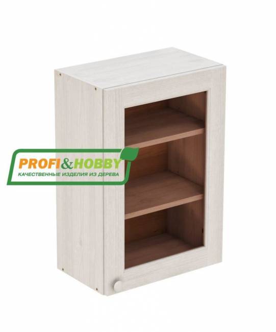 Шкаф навесной 500 х 300 х 720 под стекло, сосна, без покраски Шкаф навесной 500 х 300 х 720 под стекло, сосна, без покраски