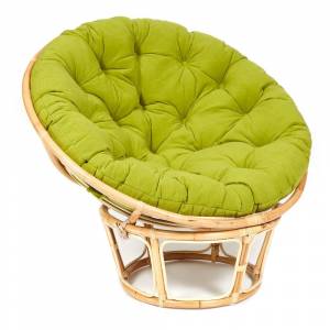 Кресло PAPASAN ECO/ПАПАСАН ЭКО P115-1/SP STD /c подушкой, ремешками/ диаметр подушки 125 см, 115x101x92 см, Natural (натуральный), флок Олива, 23 Natural (натуральный) Кресло PAPASAN ECO/ПАПАСАН ЭКО P115-1/SP STD /c подушкой, ремешками/ диаметр подушки 125 см, 115x101x92 см, Natural (натуральный), флок Олива, 23 Natural (натуральный)