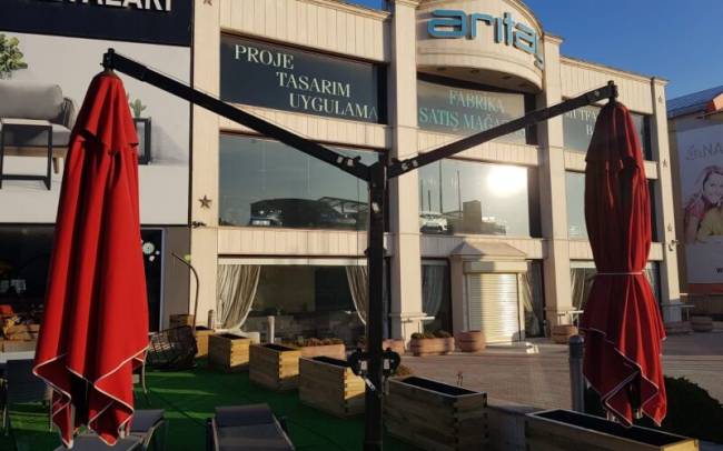 Профeссиональный зонт MAESTRO DOUBLE 300 квадратный