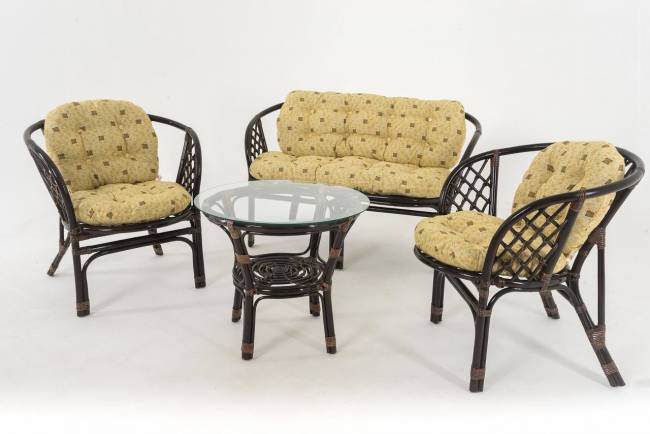 Комплект для отдыха 01/16  Темный коньяк