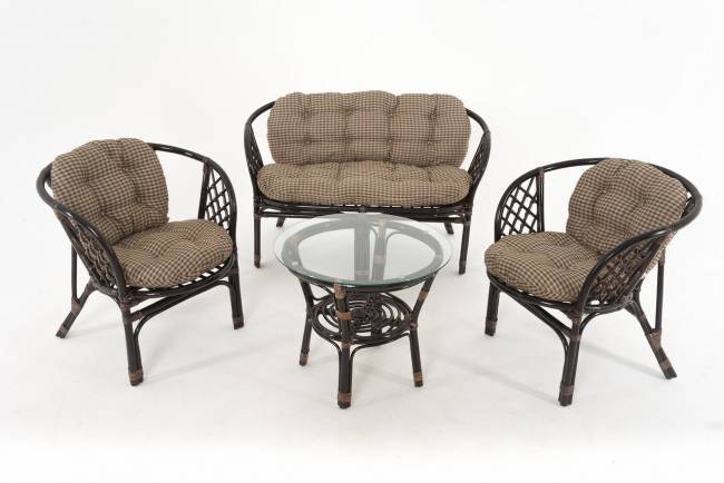 Комплект для отдыха 01/16  Темный коньяк