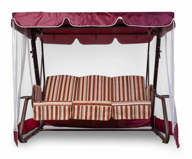 Тент-крыша + москитная сетка 76-е 244х142х170, бордовый Тент-крыша + москитная сетка 76-е 244х142х170, бордовый