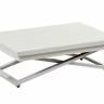 Стол-трансформер Левмар Cross G15/S64 белый глянец/ опоры белые Стол-трансформер Левмар Cross G15/S64 белый глянец/ опоры белые