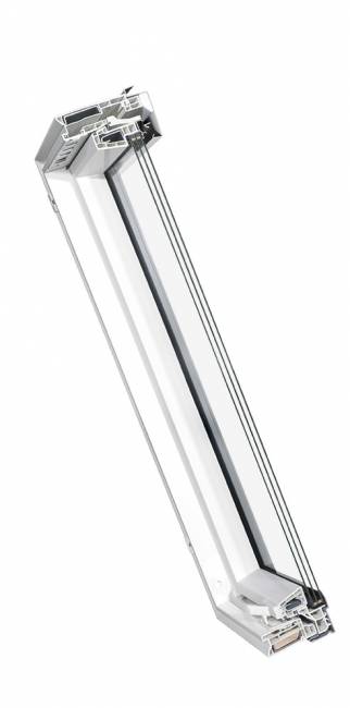 Пластиковое мансардное окно PTP-V U5 с двухкамерным морозостойким стеклопакетом Пластиковое мансардное окно PTP-V U5 с двухкамерным морозостойким стеклопакетом