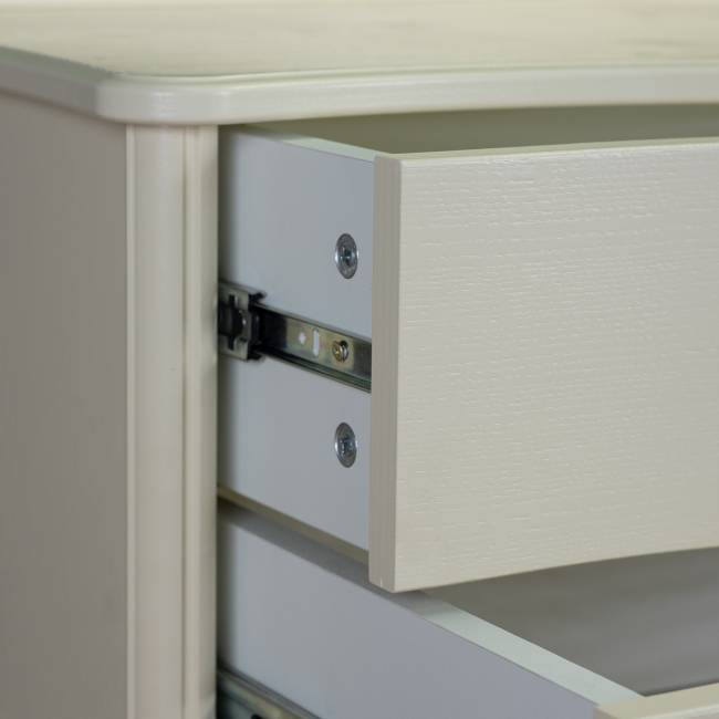 Тумбочка Джульетта широкая 2 ящика дуб шампань Л Тумбочка Джульетта широкая 2 ящика дуб шампань Л