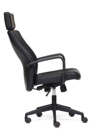 Кресло офисное «Модерн-10» (Modern-10) (Искусств. чёрная кожа)