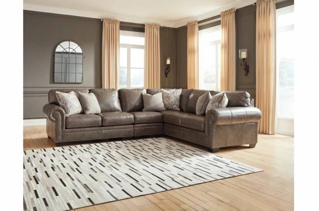 Диван Roleson  58703 модульный, 252х325x102х95 см, коричневый