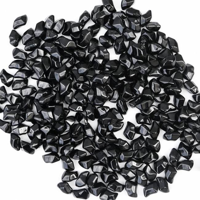 Декор Kratki Fire Glass  КРИСТАЛЛ ЧЕРНЫЙ (1кг)