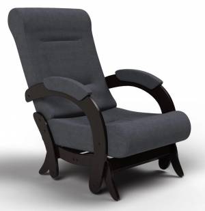 Кресло маятниковое «Амелия», ткань, графит