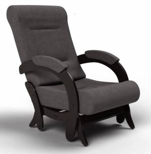 Кресло маятниковое «Амелия», ткань, галька