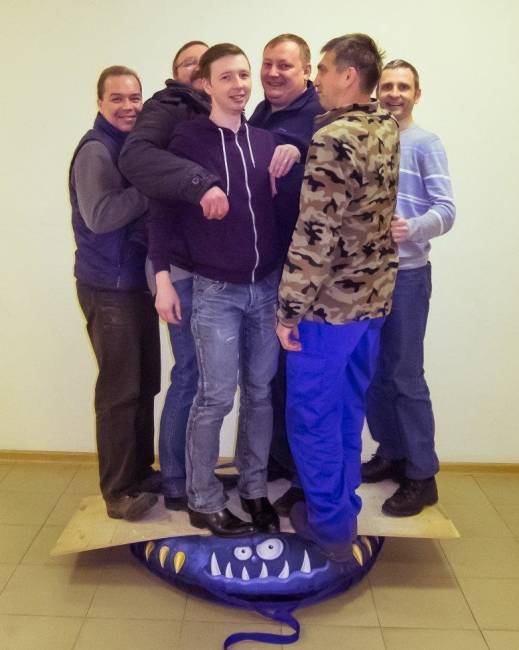 Тюбинг Митек Монстрик Забияка 110 см