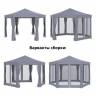 Тент-шатер быстросборный 5431 серый