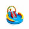 Игровой центр 297х193х135см "Радуга" с разбрызгивателем, горкой и игрушками, 381л, до 81кг, от 2 лет