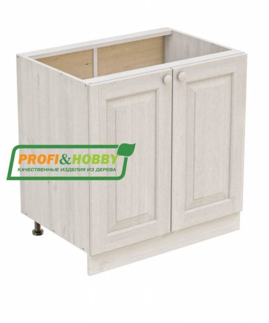 Тумба 2 двери 800 х 560 х 720 сосна, без покраски