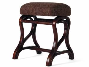 Банкетка Диана темно-коричневый/рогожка коричневая