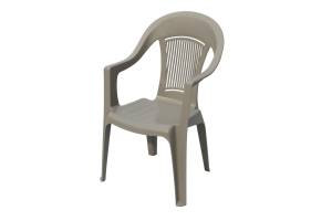 Кресло пластиковое "Фламинго" (серое)