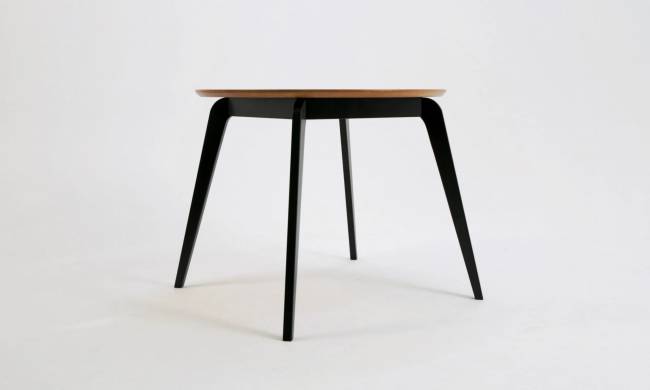 Стол Arki К 100 чёрный/натур