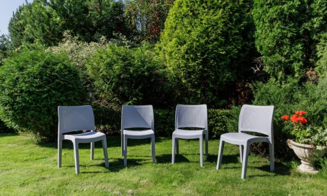 4 стула JULY светло-серые