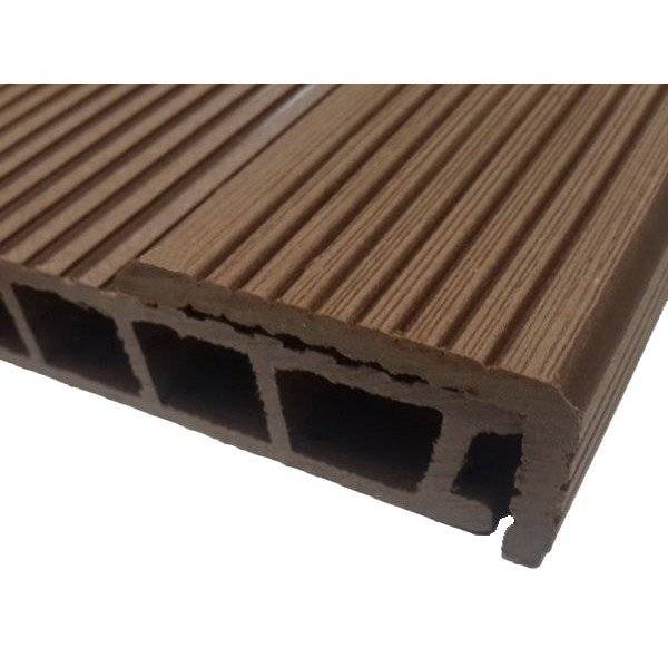 Уголок ДПК для террасной доски DARVOLEX, ECODECK, DECKRON (брашинг), 4000 мм, коричневый Уголок ДПК для террасной доски DARVOLEX, ECODECK, DECKRON (брашинг), 4000 мм, коричневый