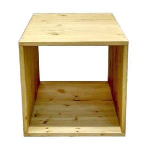 Стеллаж Куб 1 сосна, без покраски P&H