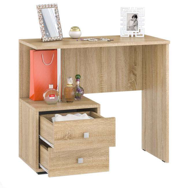 Стол косметический Камелия цвет дуб сонома