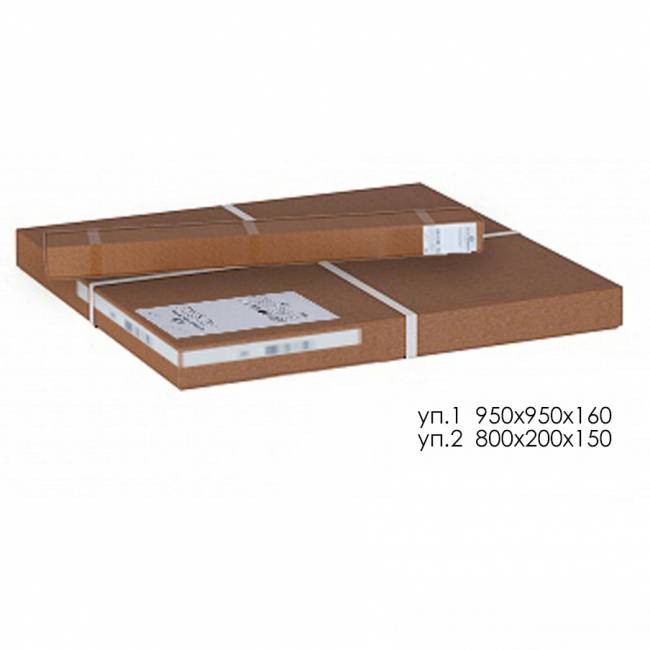 Стол обеденный Фидея 4 раздвижной белый/серебро 90/130*90