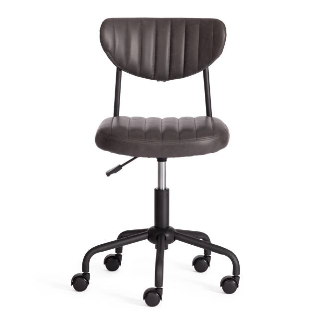 Кресло SLIM иск. кожа, Grey (Cерый) , 54х54х90 см серый иск. кожа