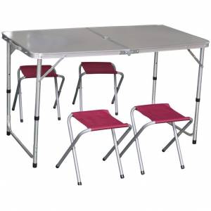 Набор для кемпинга (стол, 4стула) IK-080