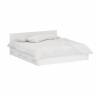 Кровать белая с ящиками Стандарт 1800 цвет белый