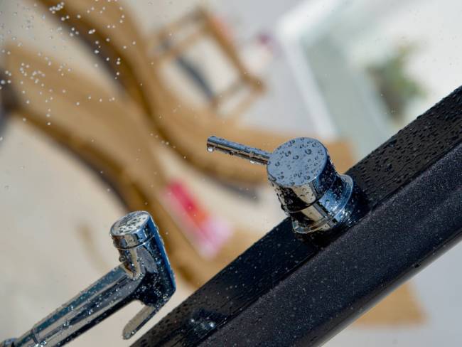 Душ уличный Funny Yin T 345 антрацит 170х170х2320 мм Душ уличный Funny Yin T 345 антрацит 170х170х2320 мм