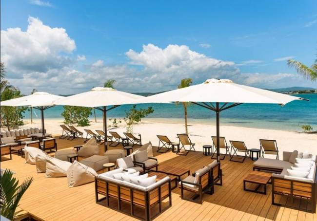 Зонт профессиональный телескопический 3х4 м Leonardo Telescopic антрацит, слоновая кость 3000х4000 мм