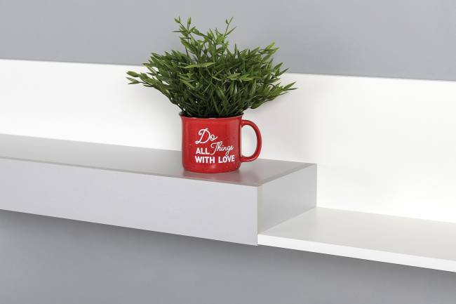 Стол компьютерный с двумя шкафами и навесной полкой Торонто цвет белый шагрень/стальной серый Стол компьютерный с двумя шкафами и навесной полкой Торонто цвет белый шагрень/стальной серый