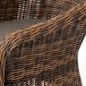 "Равенна" лаунж-зона из искусственного ротанга, цвет коричневый "Равенна" лаунж-зона из искусственного ротанга, цвет коричневый