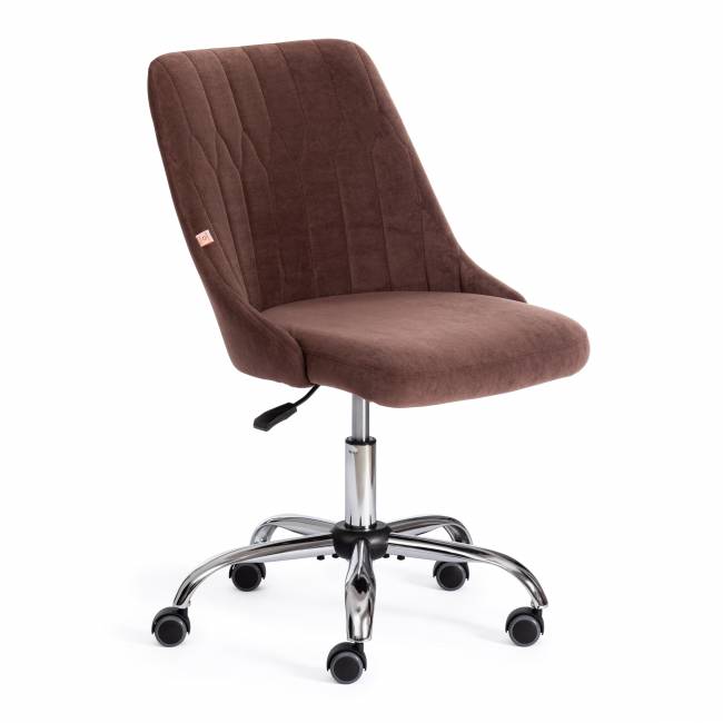 Кресло SWAN флок , коричневый, 6 коричневый флок