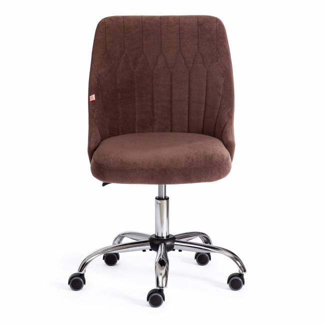 Кресло SWAN флок , коричневый, 6 коричневый флок