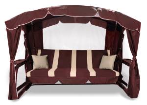 Качели садовые "Торонто Люкс Плюс", бордо