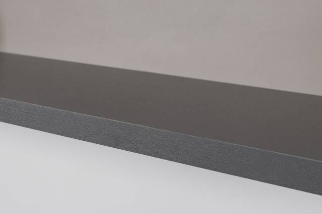 Полка открытая Сидней 16.486 цвет антрацит/МДФ веллюто капучино